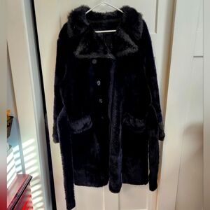 Vintage faux fur coat